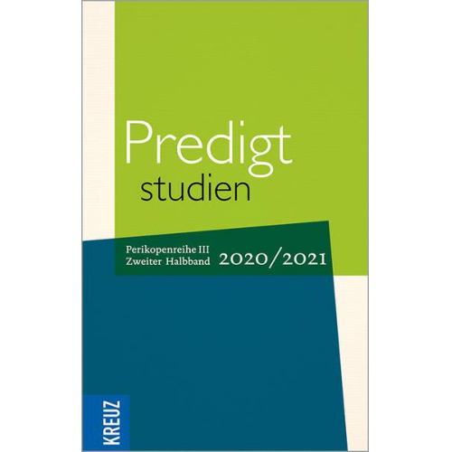 Predigtstudien 2020/2021 - 2. Halbband