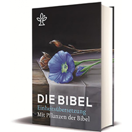 Die Bibel mit Bildern von biblischen Pflanzen