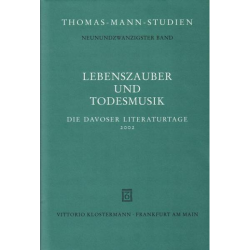 Thomas Sprecher - Lebenszauber und Todesmusik