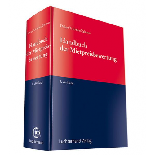 Ferdinand Dröge - Handbuch der Mietpreisbewertung für Wohn- und Gewerberaum