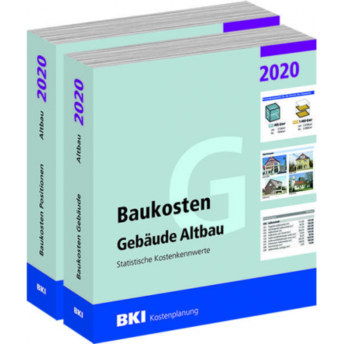 BKI Baukosten Altbau 2020 - Kombi Gebäude + Positionen