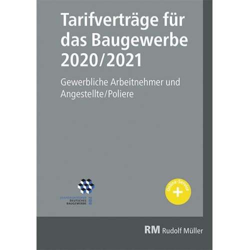 Heribert Jöris - Tarifverträge für das Baugewerbe 2020/2021