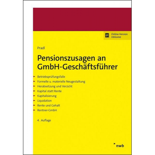 Jürgen Pradl & Kevin Pradl - Pensionszusagen an GmbH-Geschäftsführer