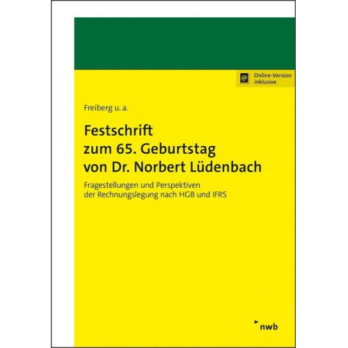Klaus Kunzelmann & Holger Dallmann & Lüder Kurz & Christian Landgraf & Franz Jürgen Marx - Kunzelmann, K: Festschrift  Dr. Norber Lüdenbach