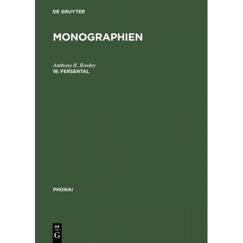 Monographien / Fersental