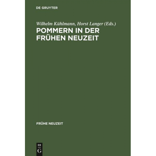 Pommern in der Frühen Neuzeit