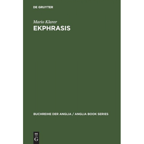 Mario Klarer - Ekphrasis