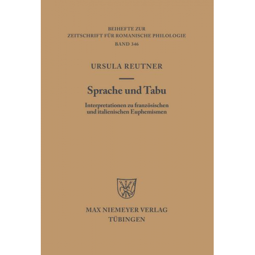 Ursula Reutner - Sprache und Tabu