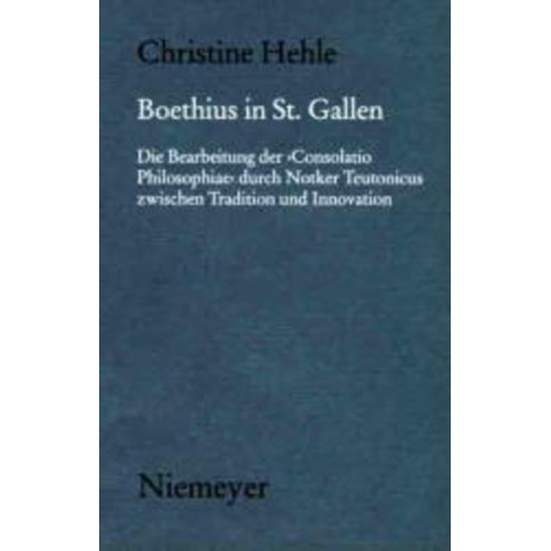 Christine Hehle - Boethius in St. Gallen