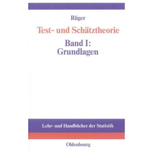 Bernhard Rüger - Test- und Schätztheorie