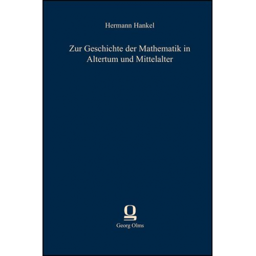 Hermann Hankel - Zur Geschichte der Mathematik in Altertum und Mittelalter