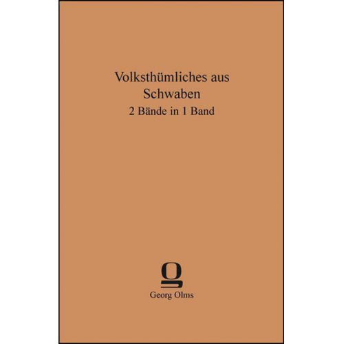 Volksthümliches aus Schwaben