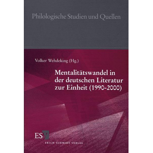 Volker Wehdeking - Mentalitätswandel in der deutschen Literatur zur Einheit (1990-2000)