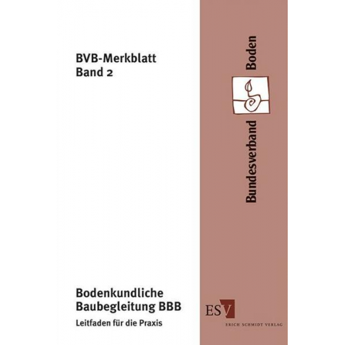 Bundesverband Boden e.V. - Bodenkundliche Baubegleitung BBB