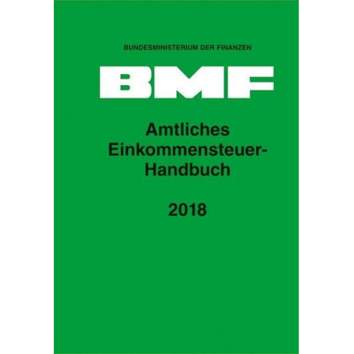 Amtliches Einkommensteuer-Handbuch 2018