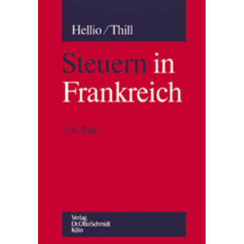 Francois Hellio & Pierre S. Thill - Steuern in Frankreich