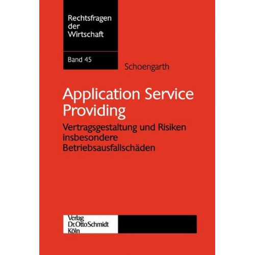 Anita Schoengarth - Application Service Providing