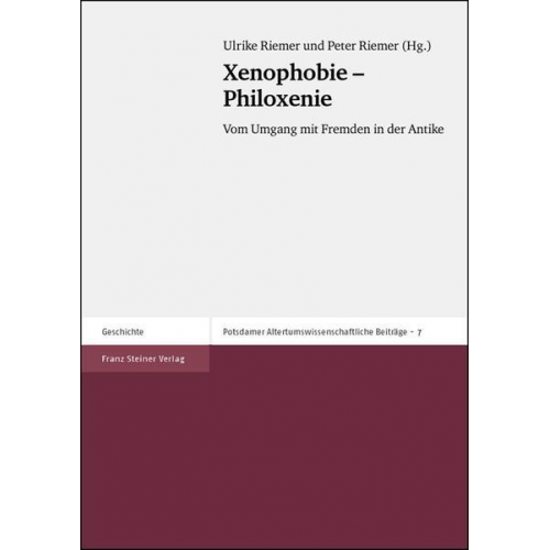 Ulrike Riemer & Peter Riemer - Xenophobie – Philoxenie