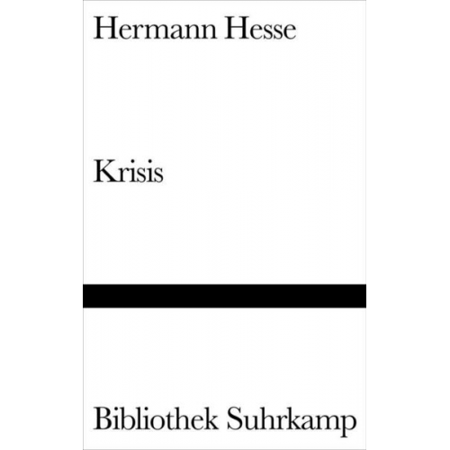 Hermann Hesse - Krisis