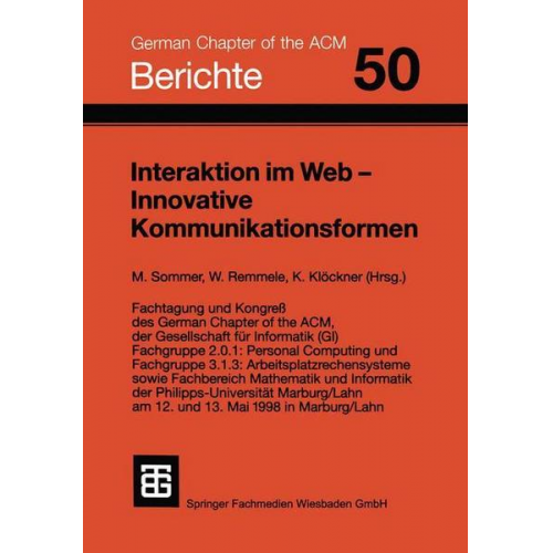 Interaktion im Web - Innovative Kommunikationsformen