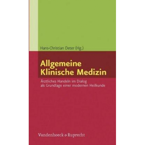 Hans-Christian Deter - Allgemeine Klinische Medizin