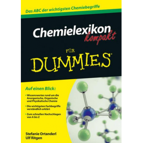 Stefanie Ortanderl & Ulf Ritgen - Chemielexikon kompakt für Dummies