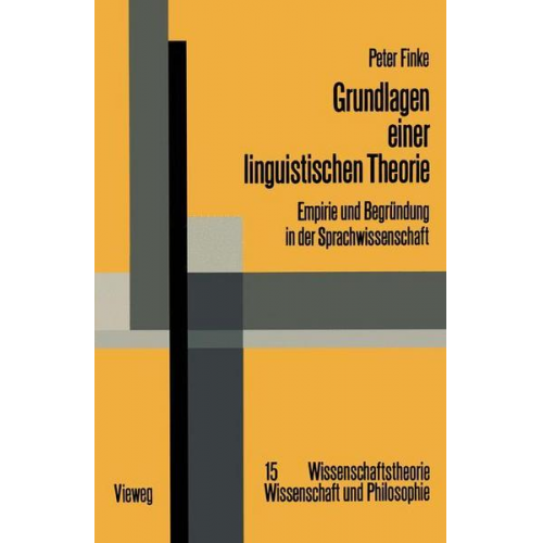 Peter Finke - Grundlagen einer linguistischen Theorie