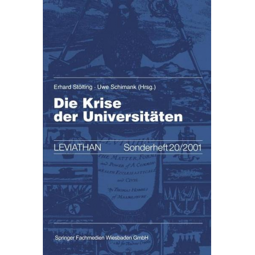 Erhard Stölting & Uwe Schimank - Die Krise der Universitäten