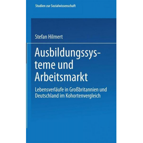 Steffen Hillmert - Ausbildungssysteme und Arbeitsmarkt