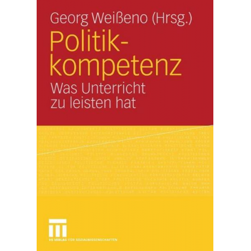 Georg Weisseno - Politikkompetenz