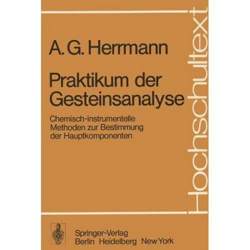 A.G. Herrmann - Praktikum der Gesteinsanalyse