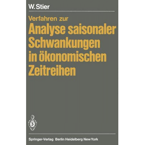 W. Stier - Verfahren zur Analyse saisonaler Schwankungen in ökonomischen Zeitreihen