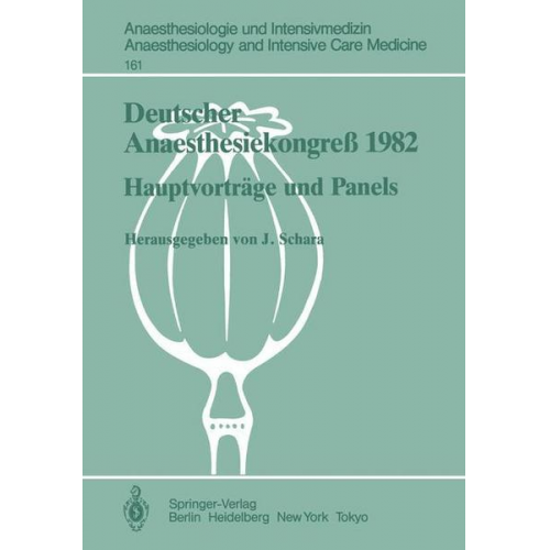 Deutscher Anaesthesiekongreß 1982 Freie Vorträge