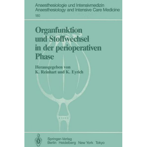 Organfunktion und Stoffwechsel in der perioperativen Phase