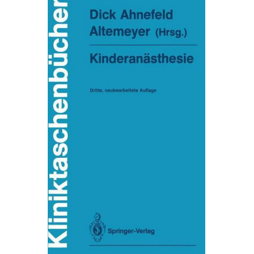 Kinderanästhesie