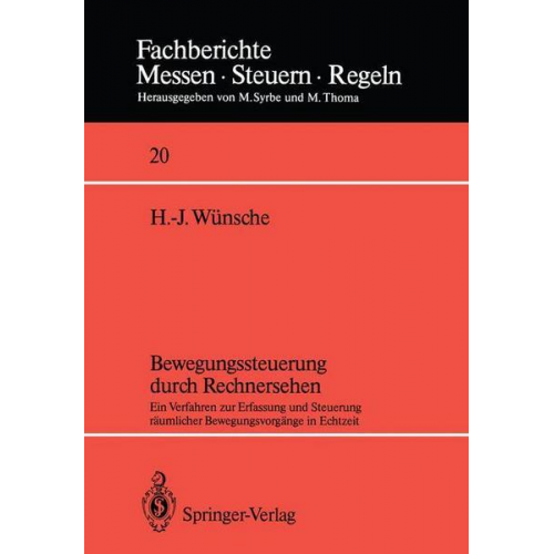 Hans-Joachim Wünsche - Bewegungssteuerung durch Rechnersehen