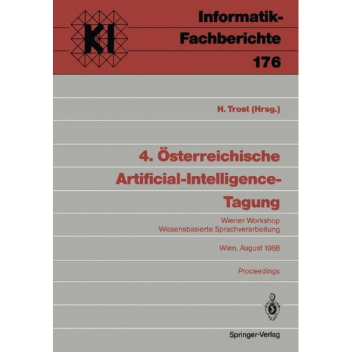 4. Österreichische Artificial-Intelligence-Tagung