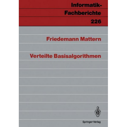 Friedemann Mattern - Verteilte Basisalgorithmen