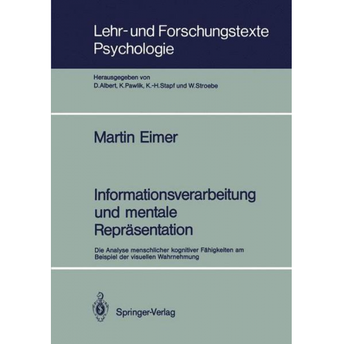 Martin F. Bach - Informationsverarbeitung und mentale Repräsentation