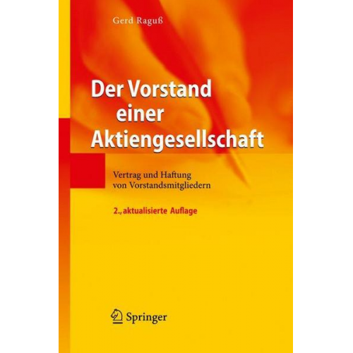 Gerd Raguss - Der Vorstand einer Aktiengesellschaft