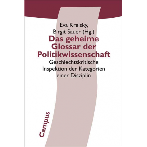 Eva Kreisky & Birgit Sauer - Das geheime Glossar der Politikwissenschaft