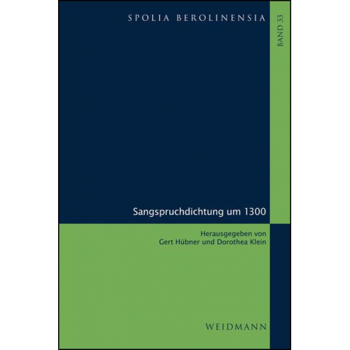 Sangspruchdichtung um 1300