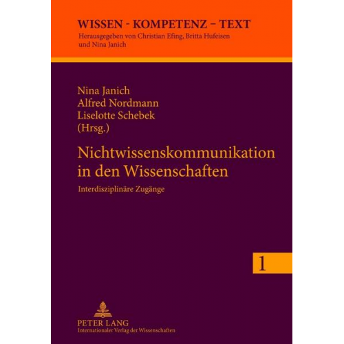 Nichtwissenskommunikation in den Wissenschaften