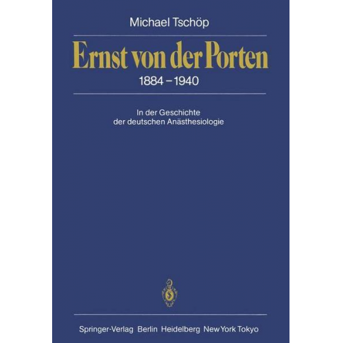 Michael Tschöp - Ernst von der Porten 1884–1940