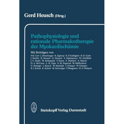 Pathophysiologie und rationale Pharmakotherapie der Myokardischämie