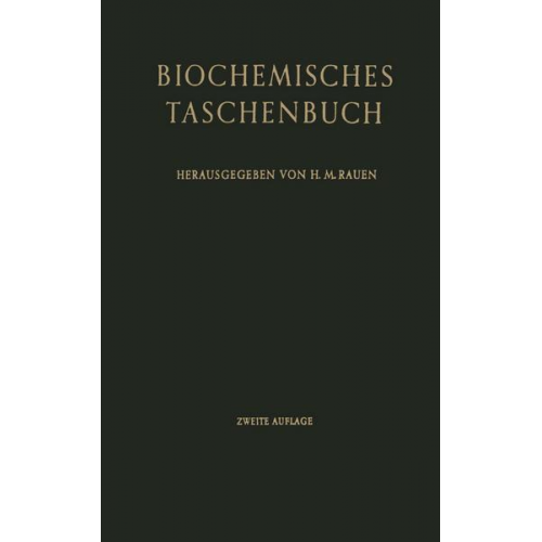 Biochemisches Taschenbuch