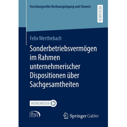 Felix Werthebach - Sonderbetriebsvermögen im Rahmen unternehmerischer Dispositionen über Sachgesamtheiten