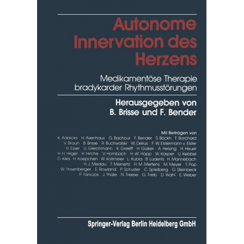 Autonome Innervation des Herzens