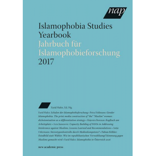 Islamophobia Studies Yearbook 2017 / Jahrbuch für Islamophobieforschung 2017