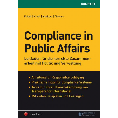 Martina Friedl & Caroline Toifl & Georg Krakow & Feri Thierry - Compliance in Public Affairs